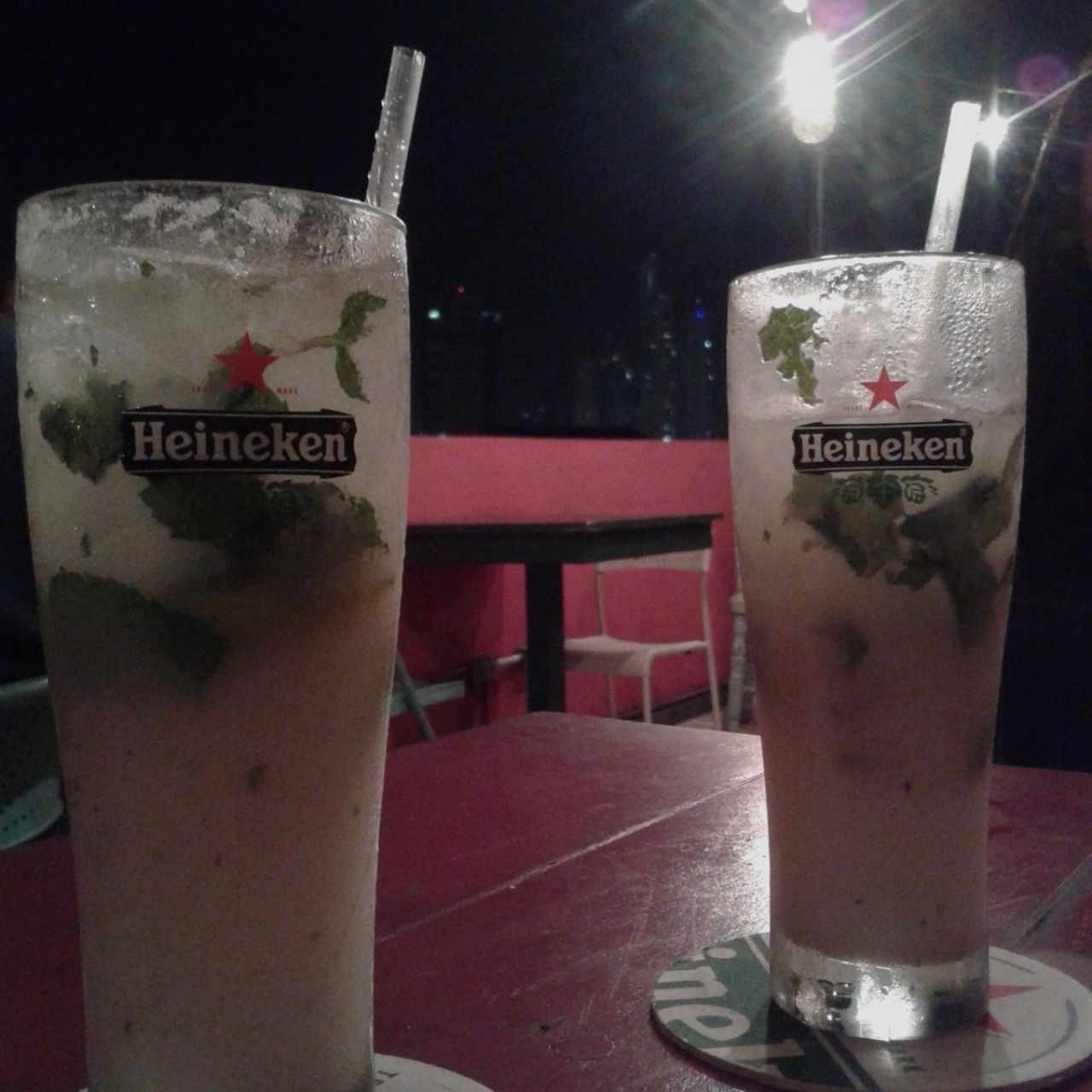 mojito de coco.