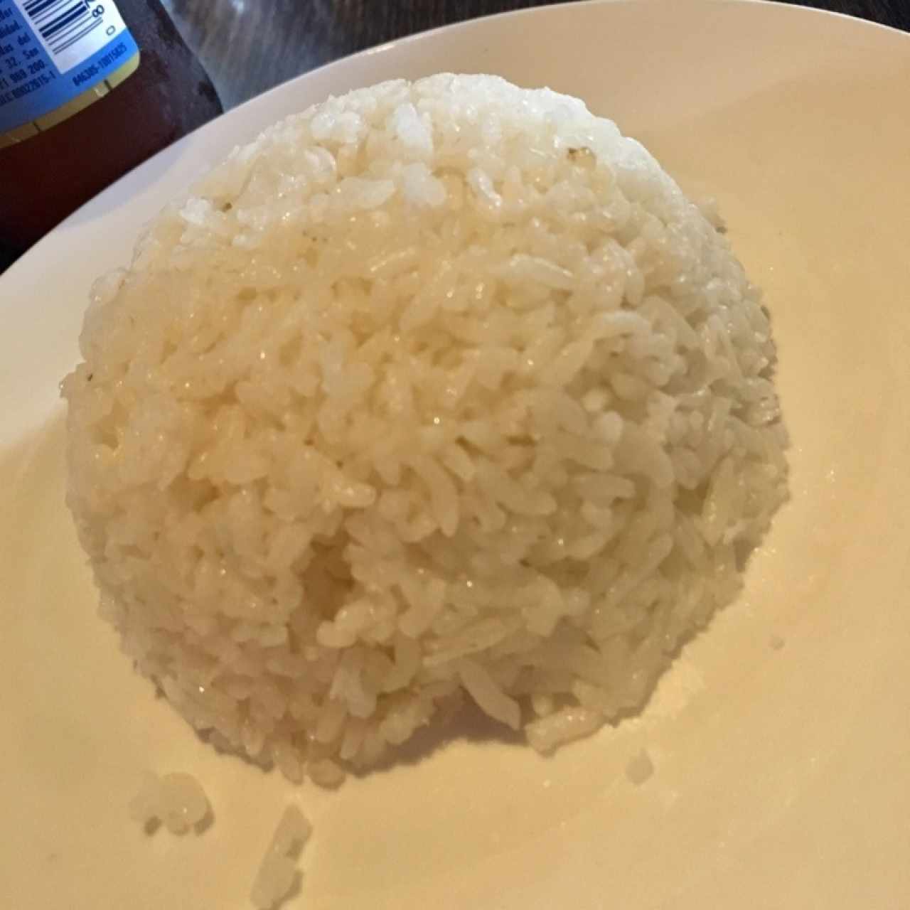 Arroz blanco (acompañamiento de la sopa)