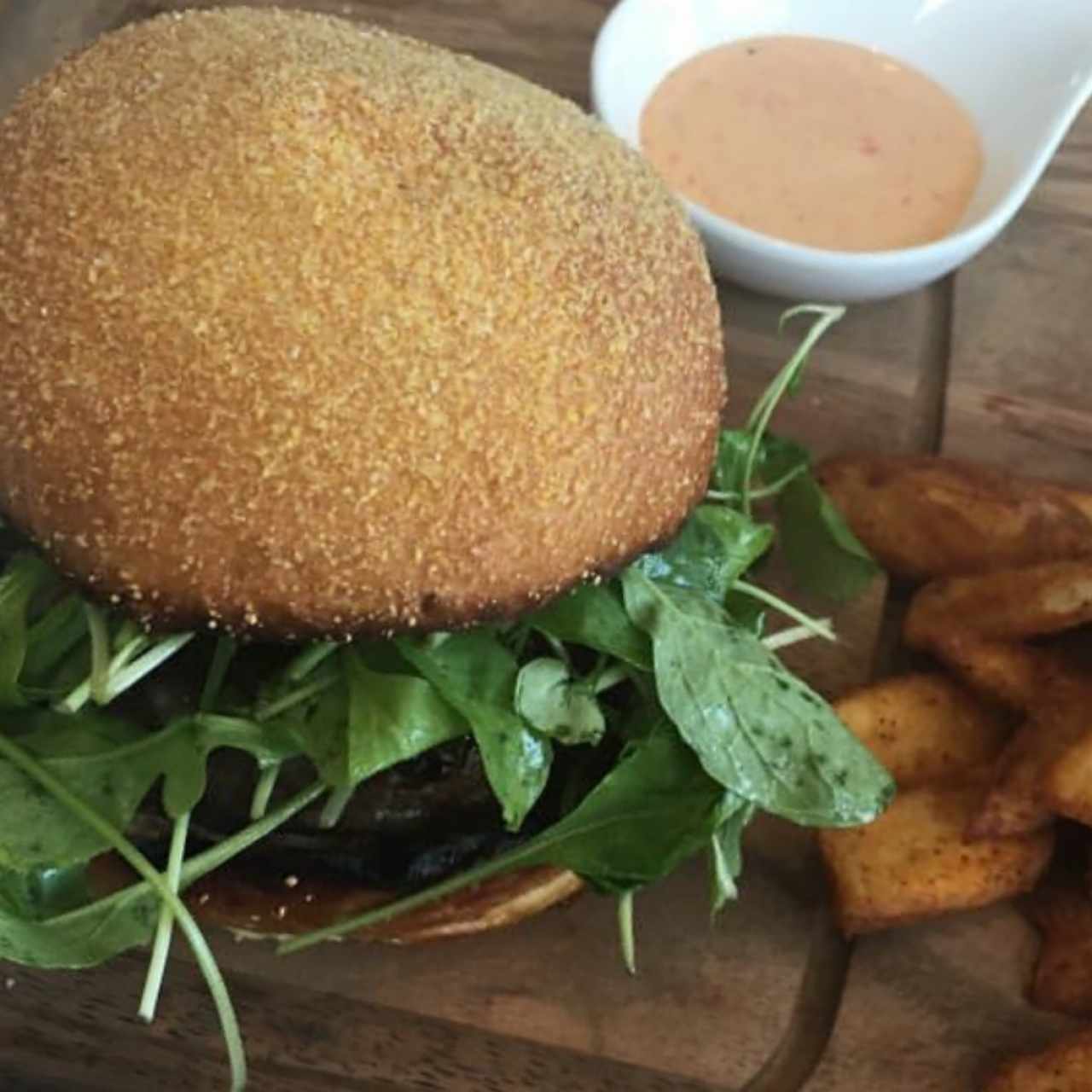 La Fortina Black Truffle Burger