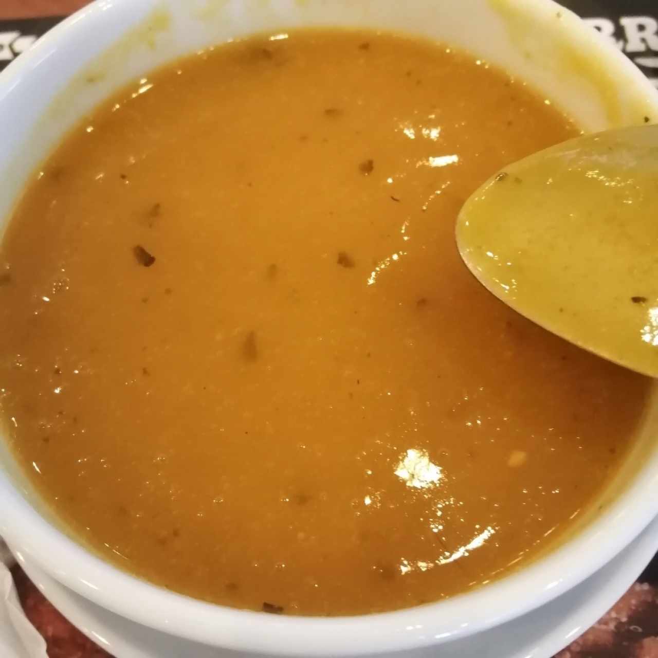 Crema de zapallo