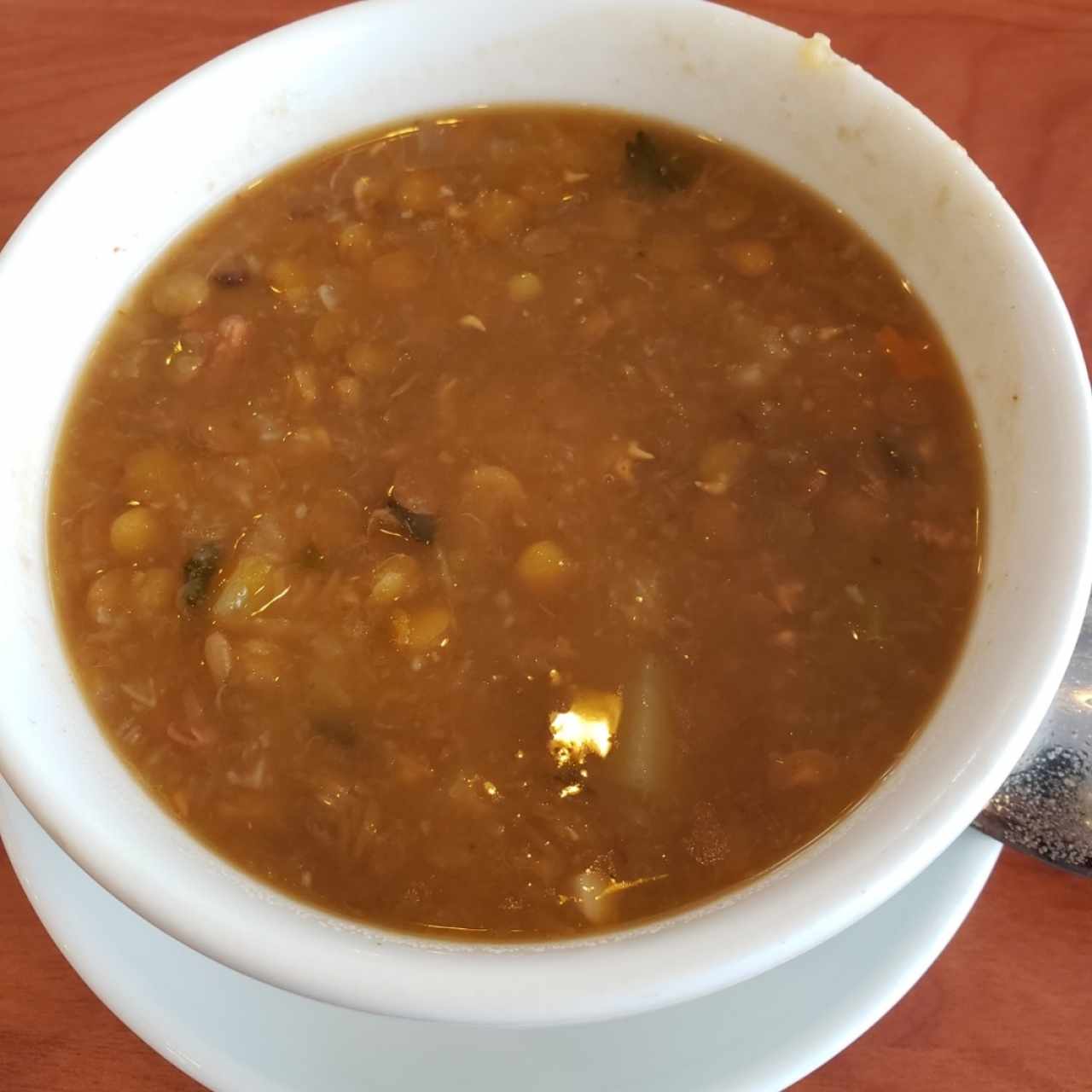 sopa de frijoles