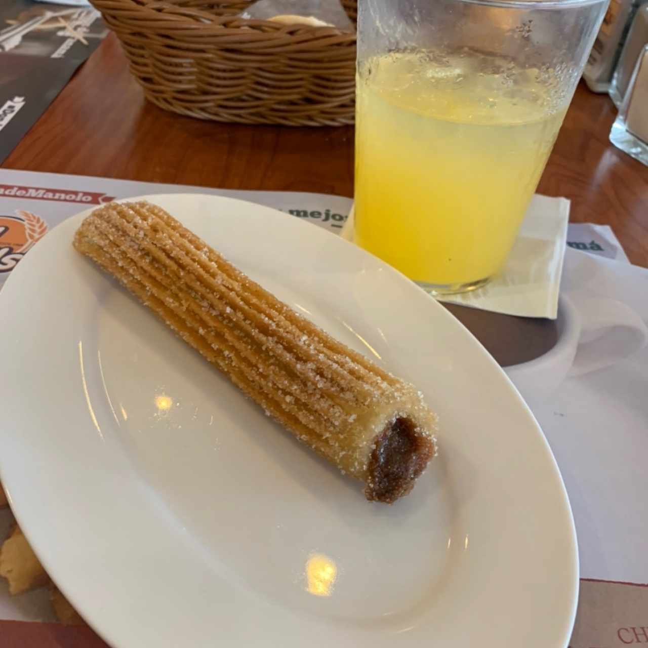 Churros Relleno de Manjar Blanco 