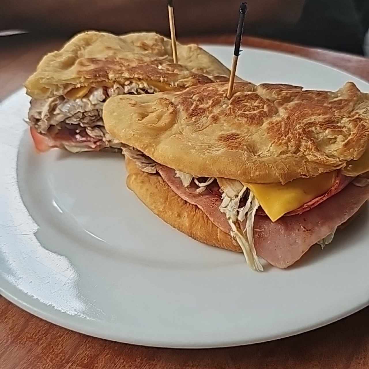 cubano de hojaldre