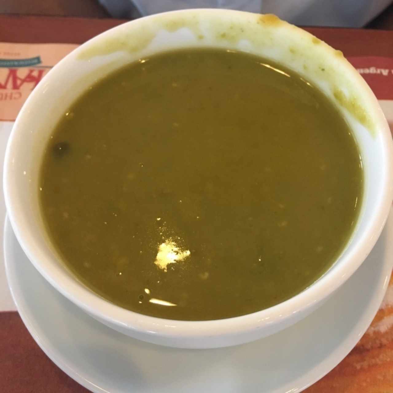 Sopa de arvejas