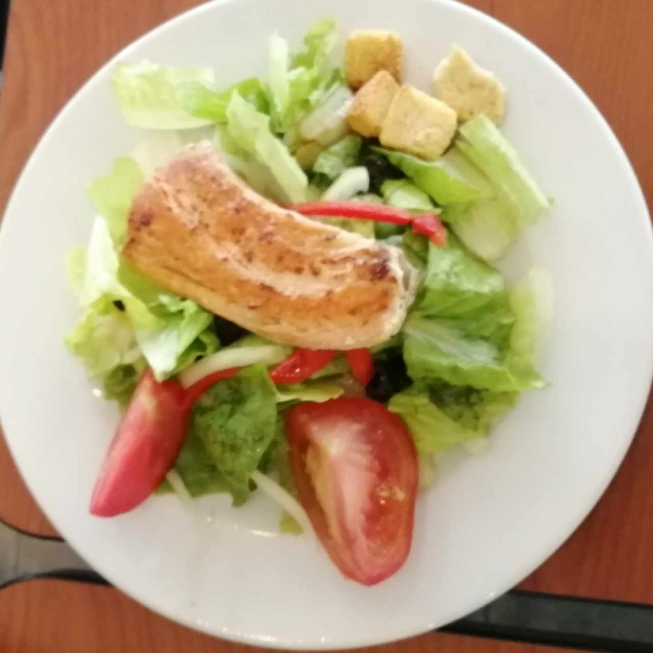 Ensalada con salmón 