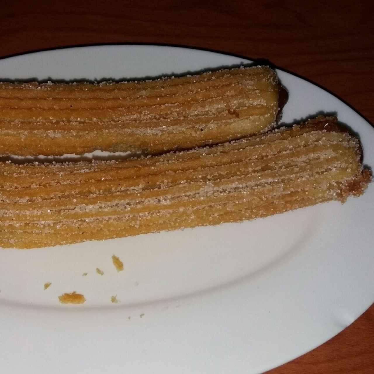 Churros de manjar