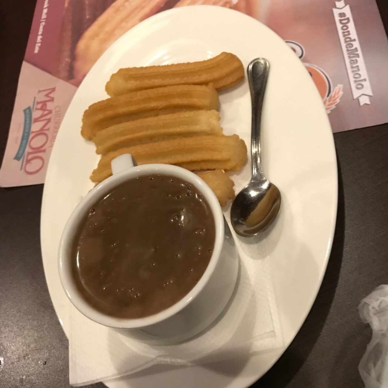 Churros con Chocolate