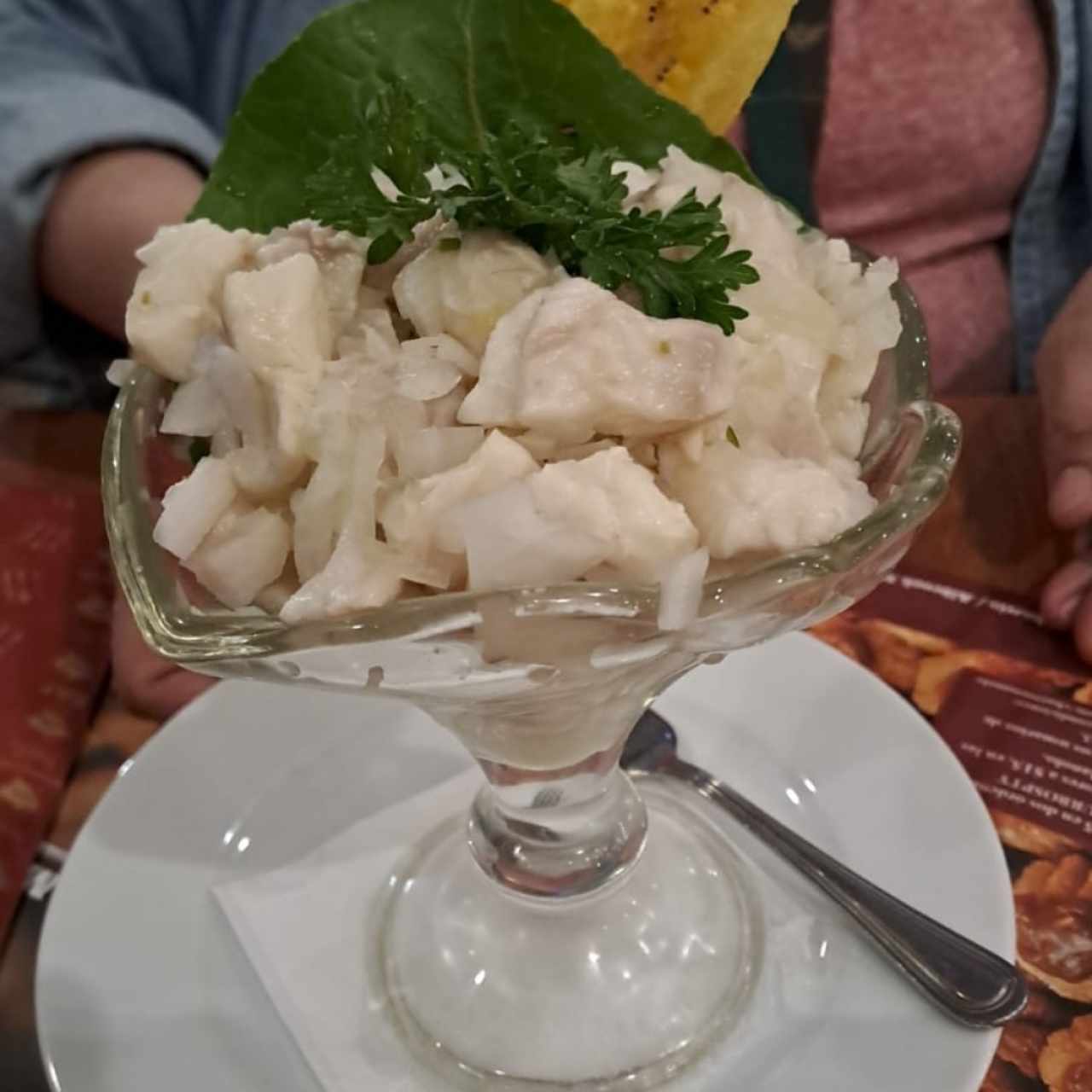 Ceviche de corvina