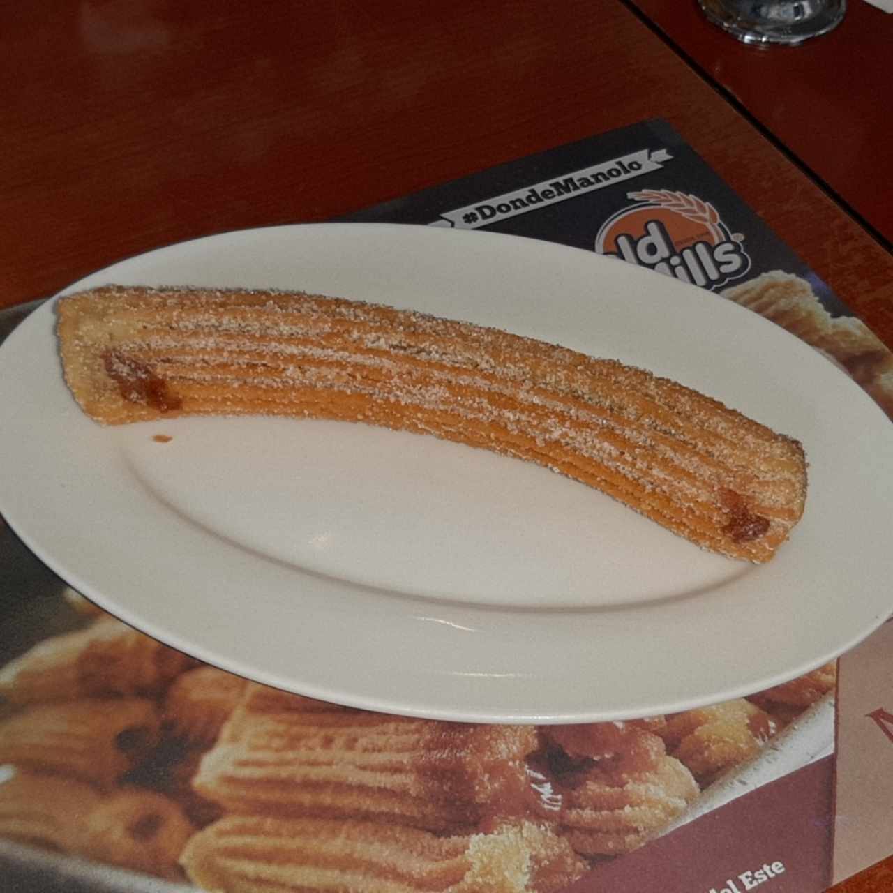 Churro Relleno de Manjar