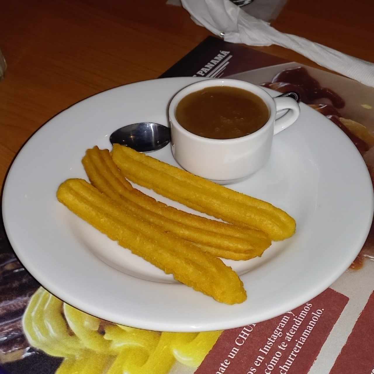 Churros con Chocolate Español