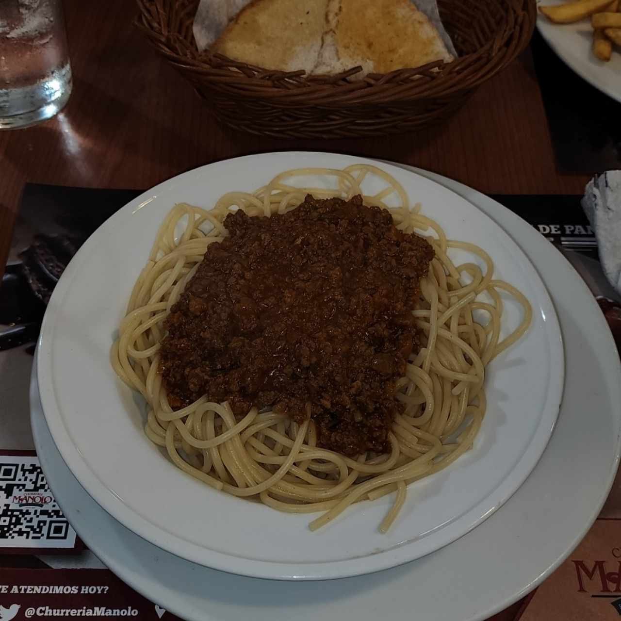 spaguetti a la boloñesa