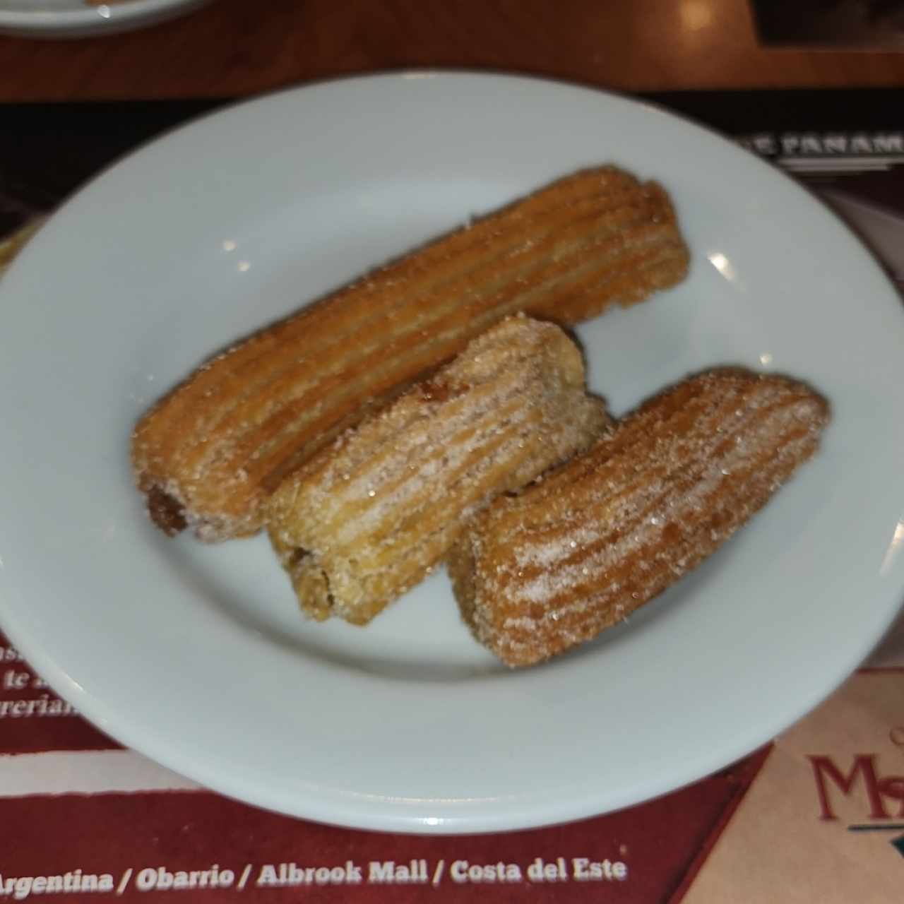 Churros rellenos