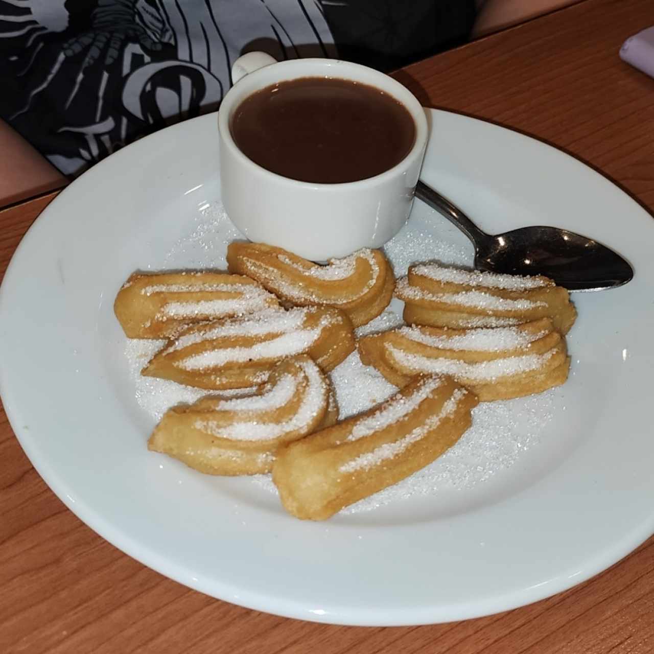 Mini Churros con Chocolate Español