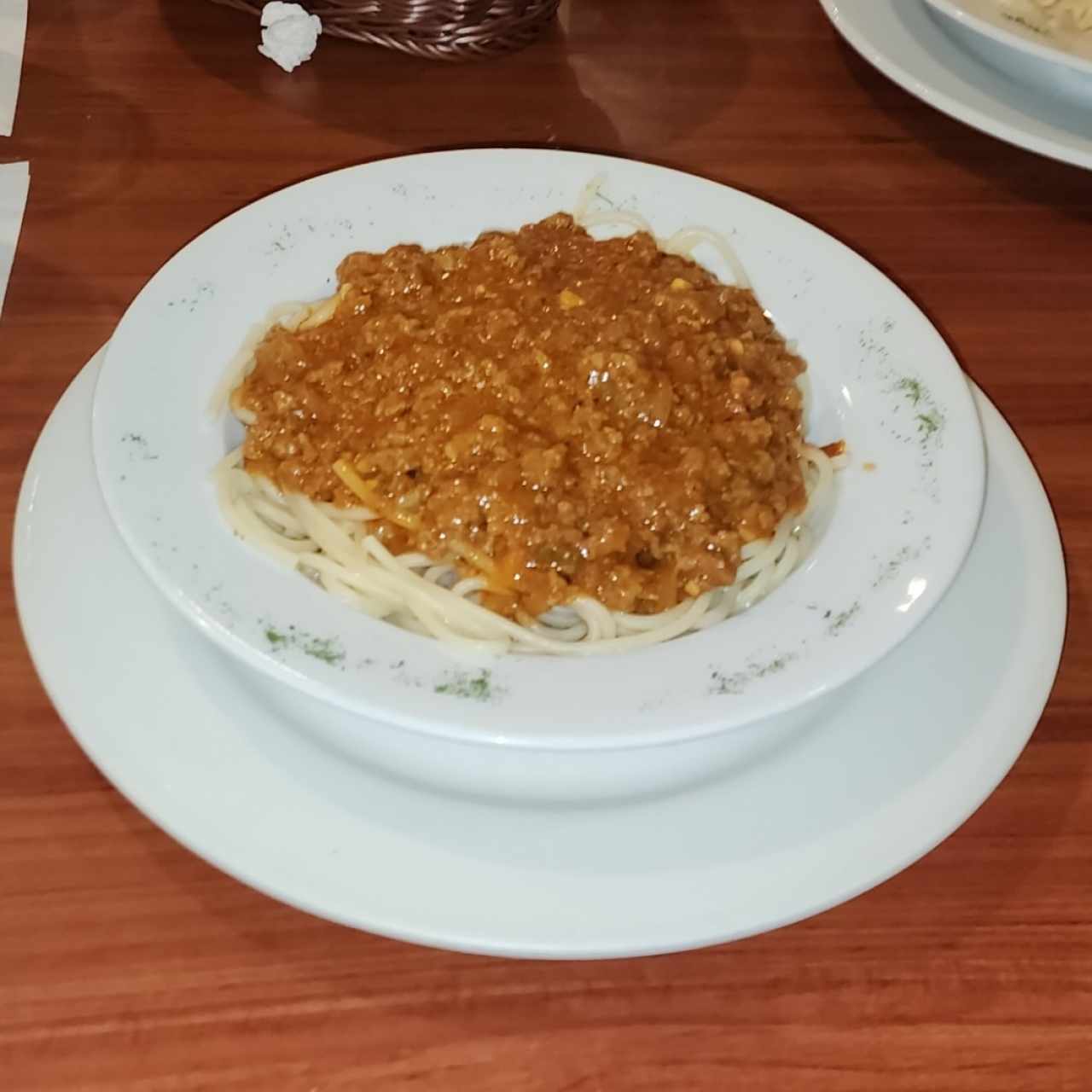 Pasta a la Boloñesa