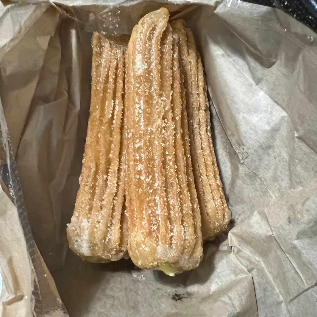 Churros rellenos 