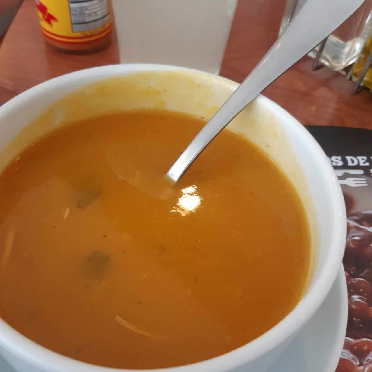 sopa de zapallo