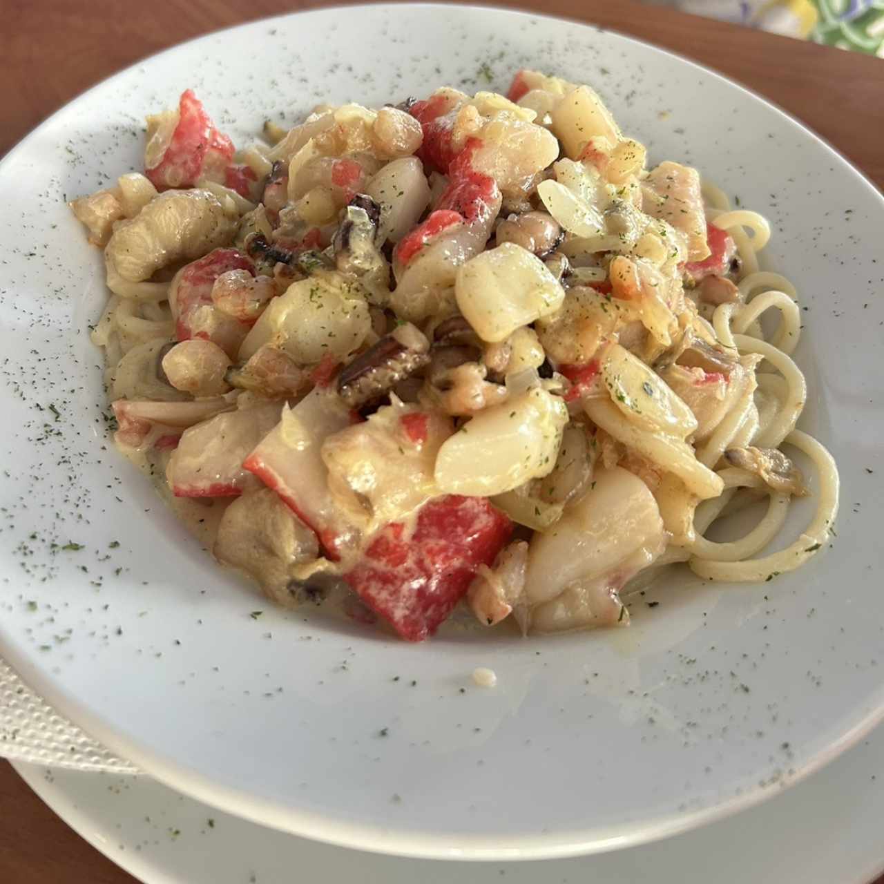 Spaghetti a la Pescatore