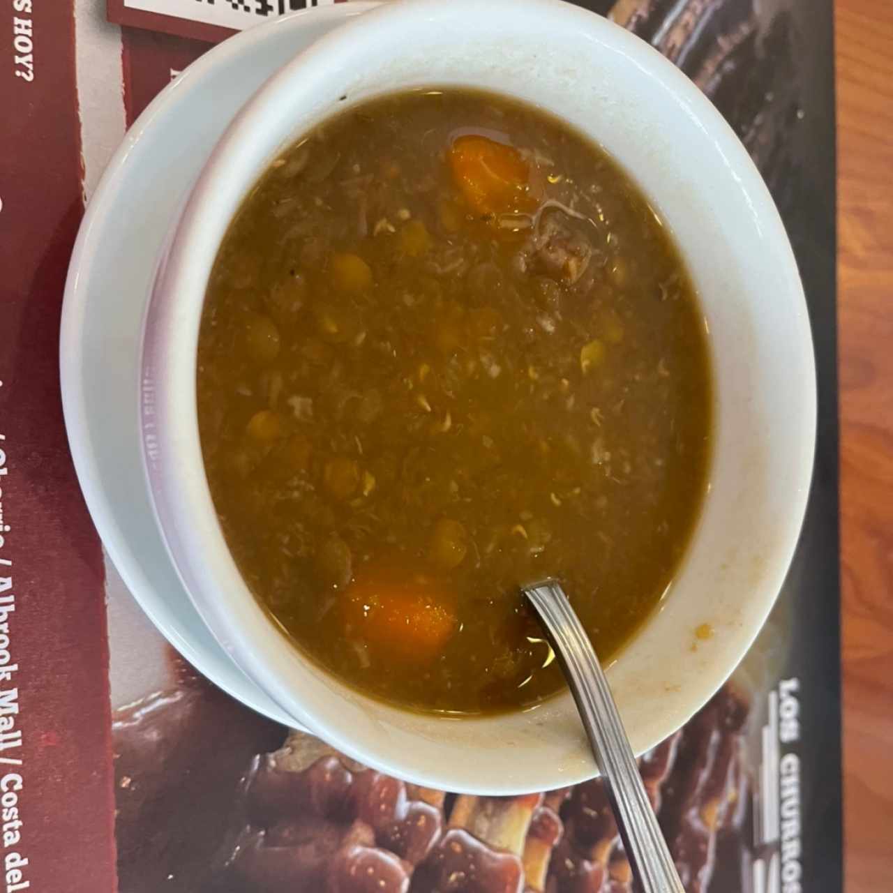 Sopa de lenteja 