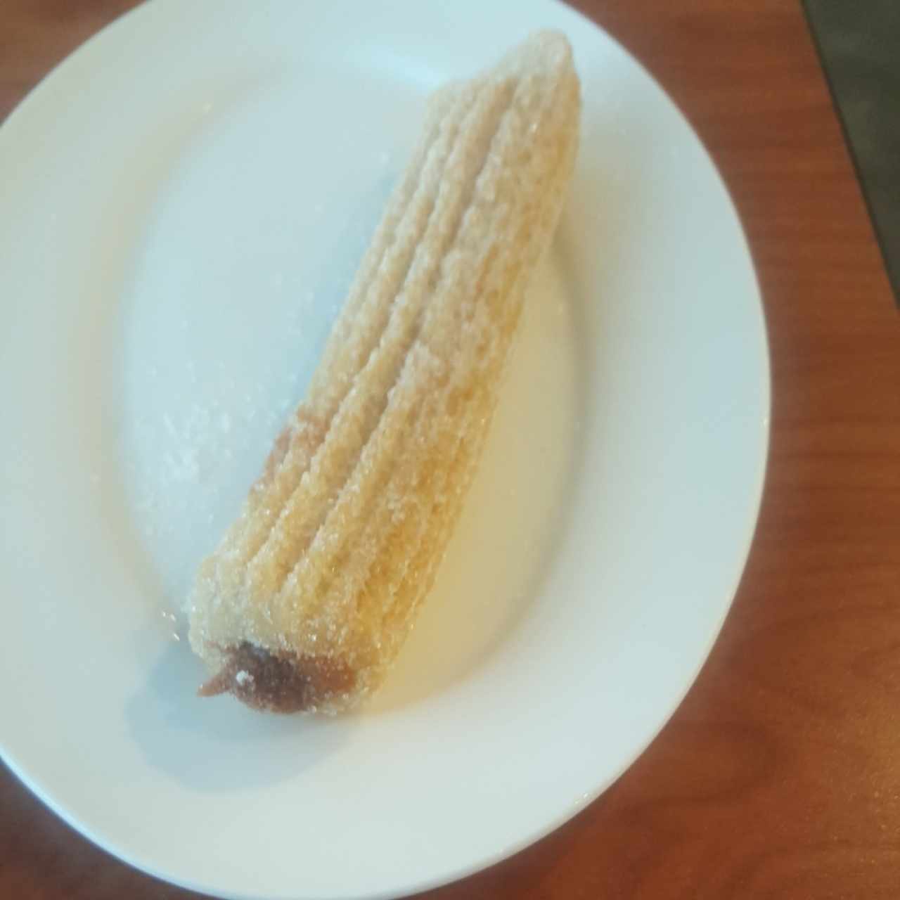 churro relleno de manjar