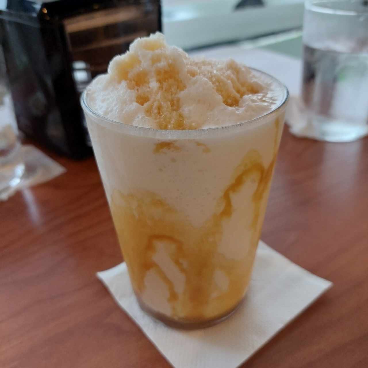 Batido de vainilla, buenísimo 