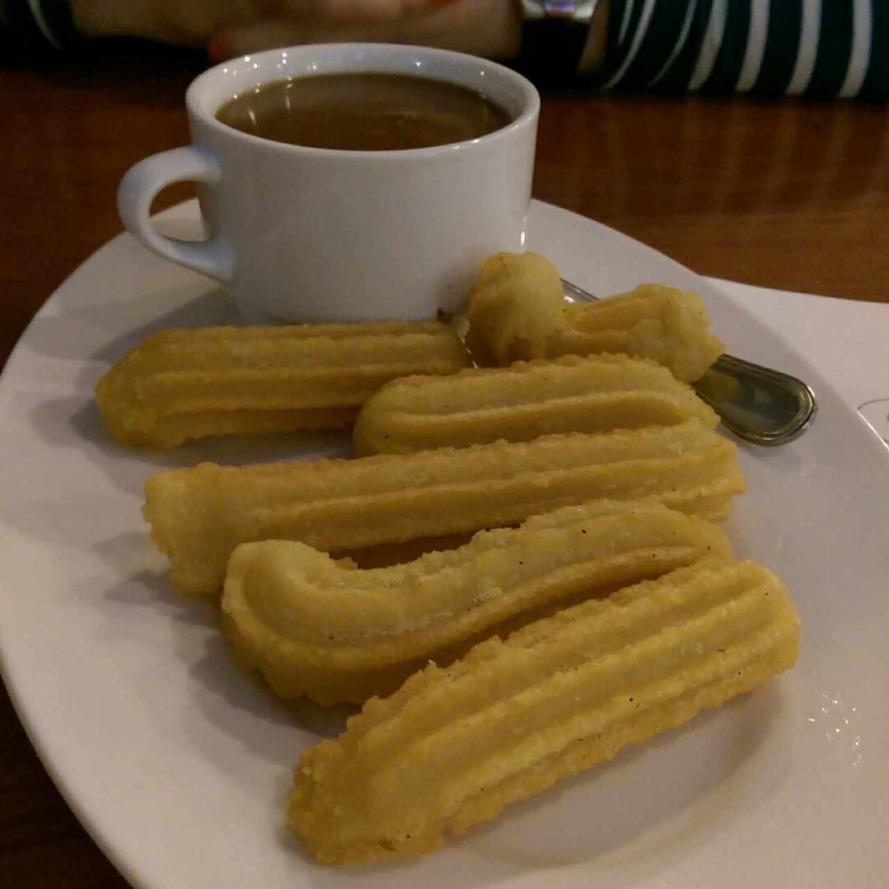 churros con chocolate