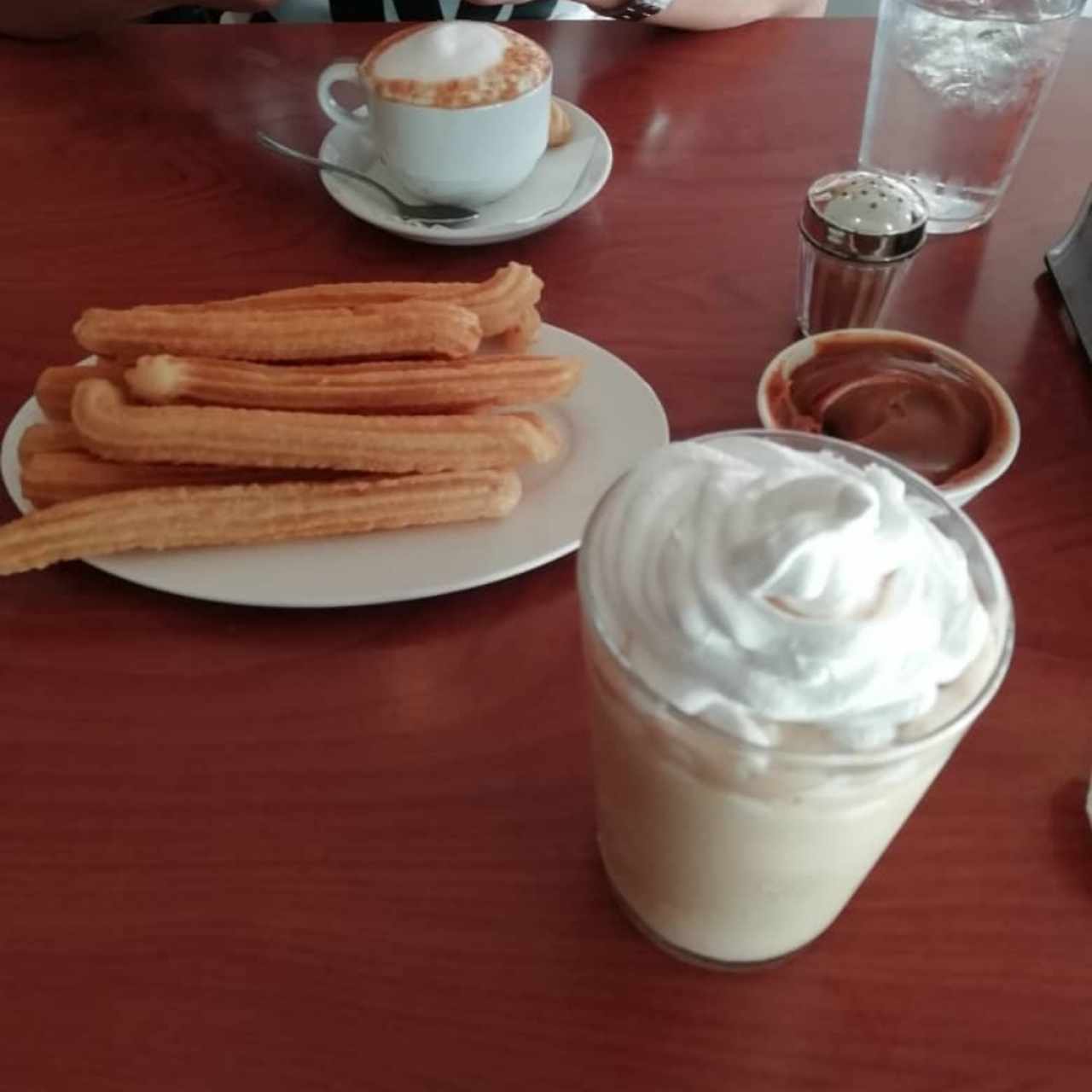 churros con manjar