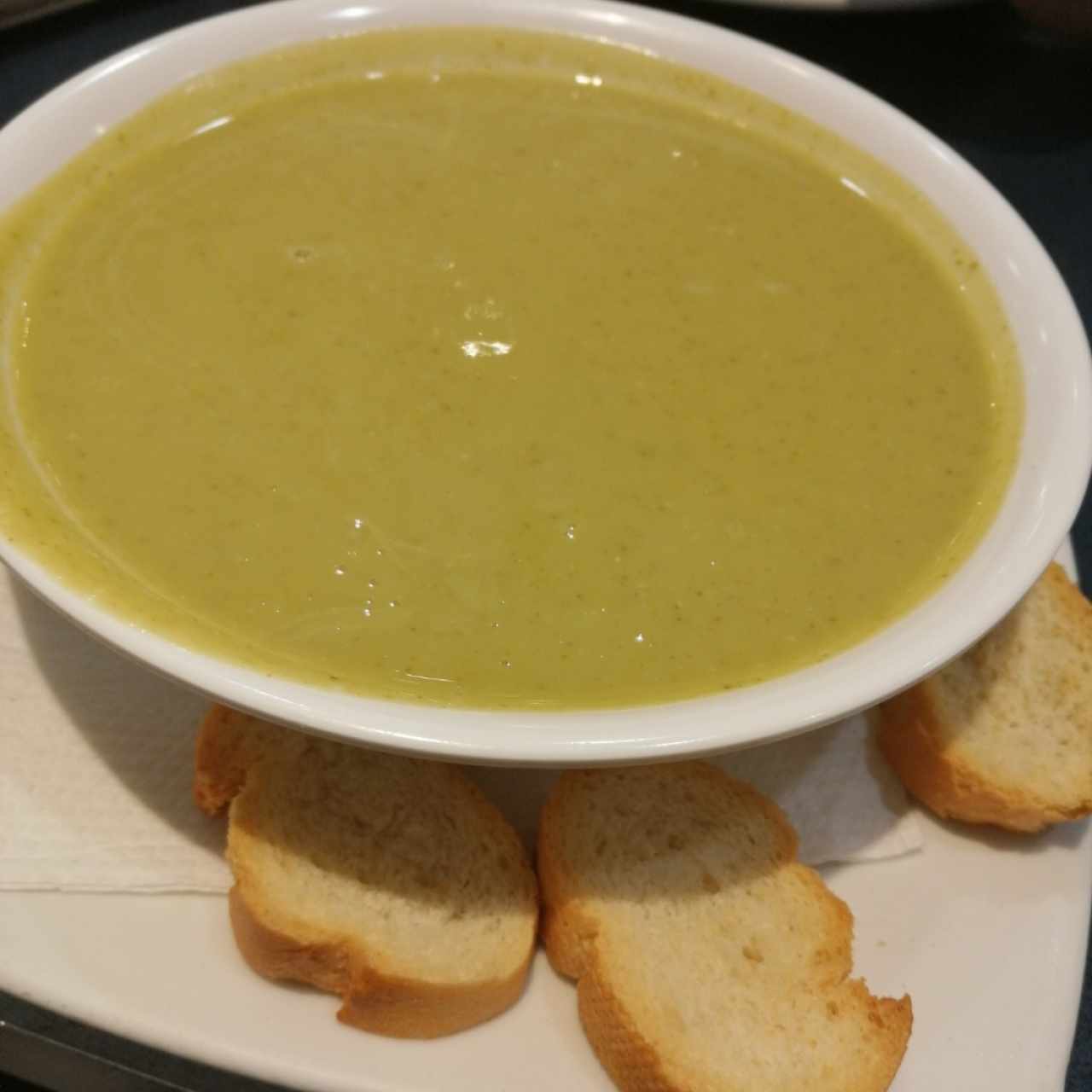 crema de brócoli 