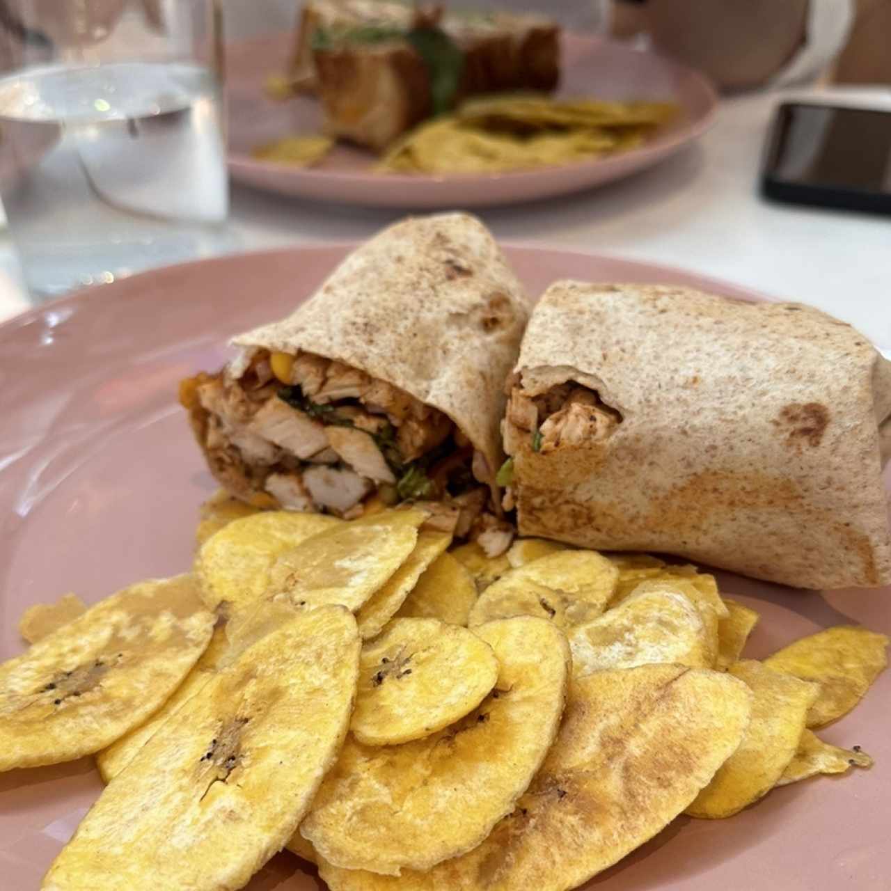 Jerk Chicken Wrap