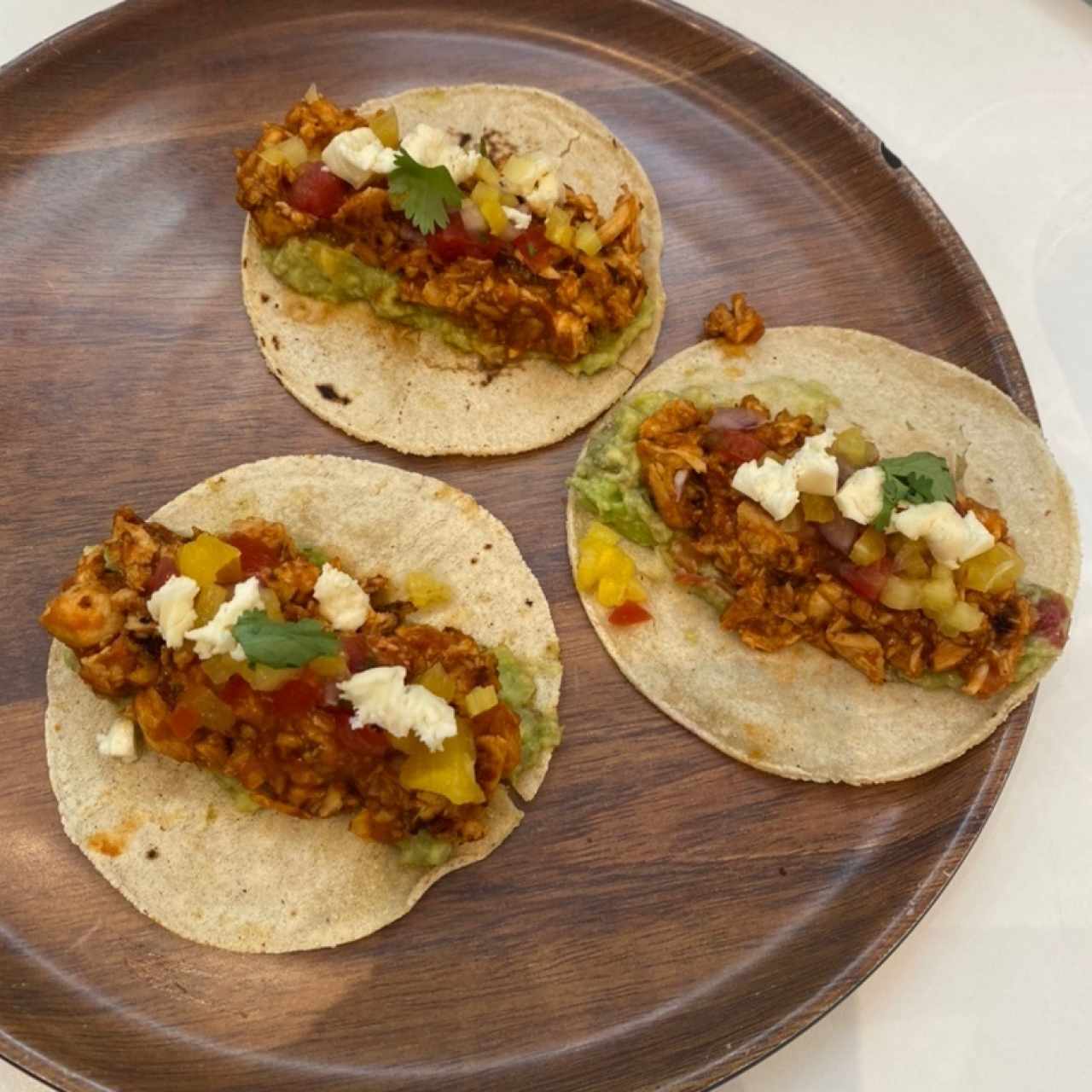 tacos de pollo