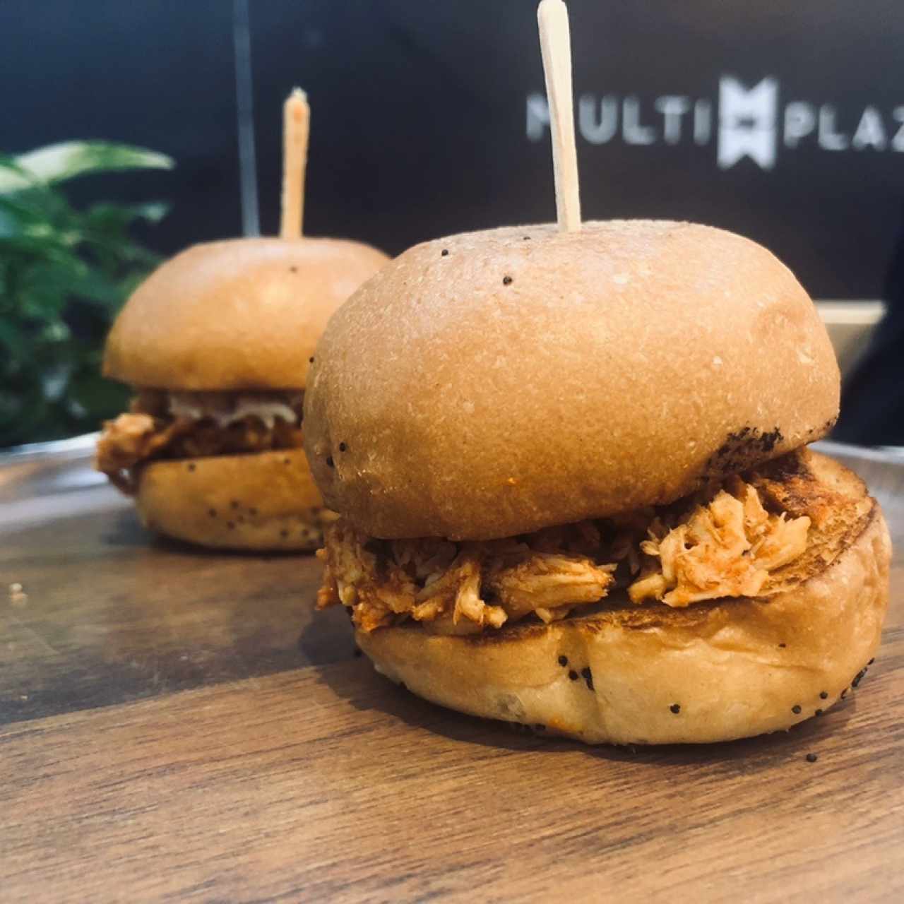 To Start - Buffalo Chicken Sliders