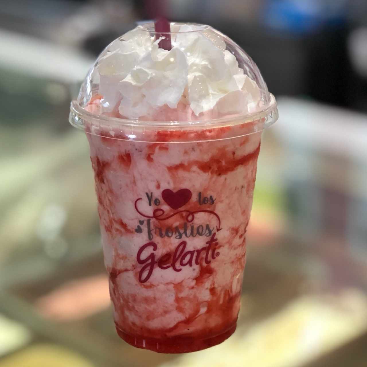 Milkshake de Strawberry 