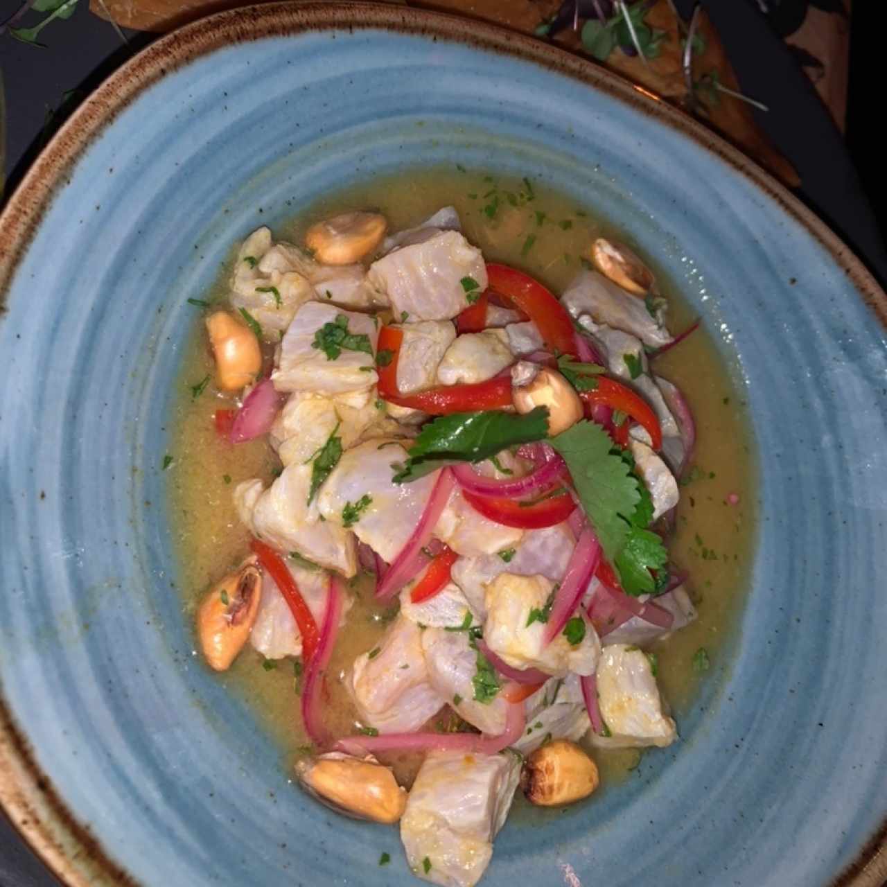 CEVICHE CON CARRA