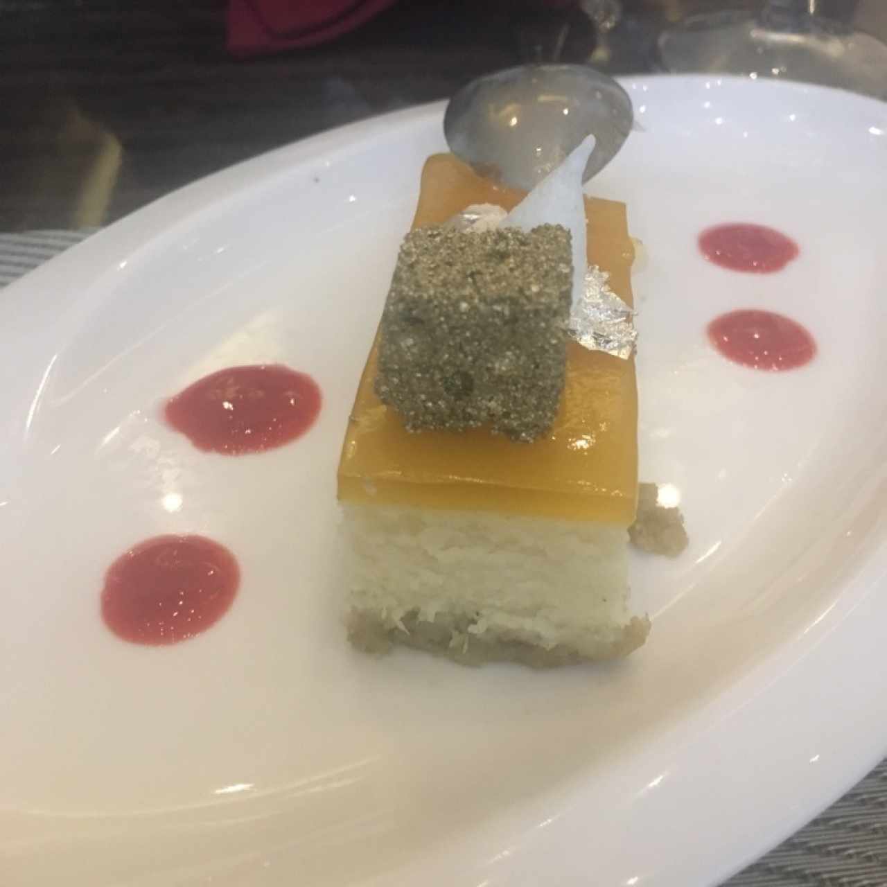 Cheesecake de maracuya 