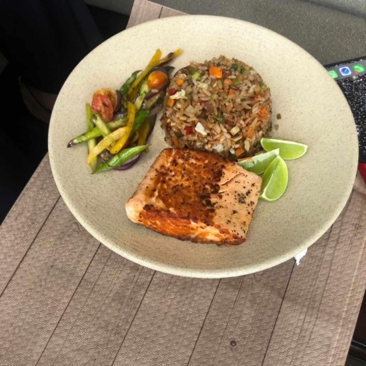 Salmon teriyaki