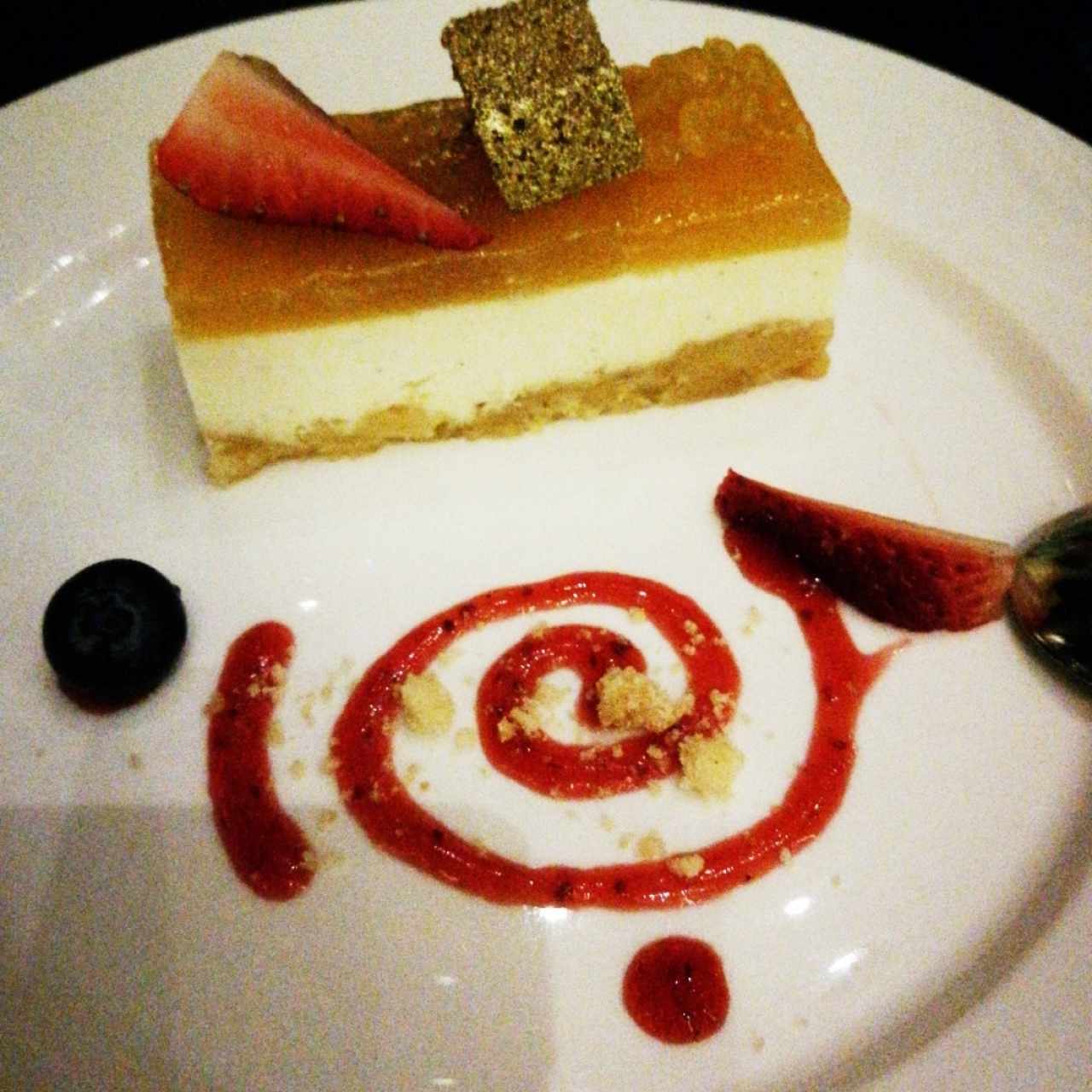 cheescake de Maracuya