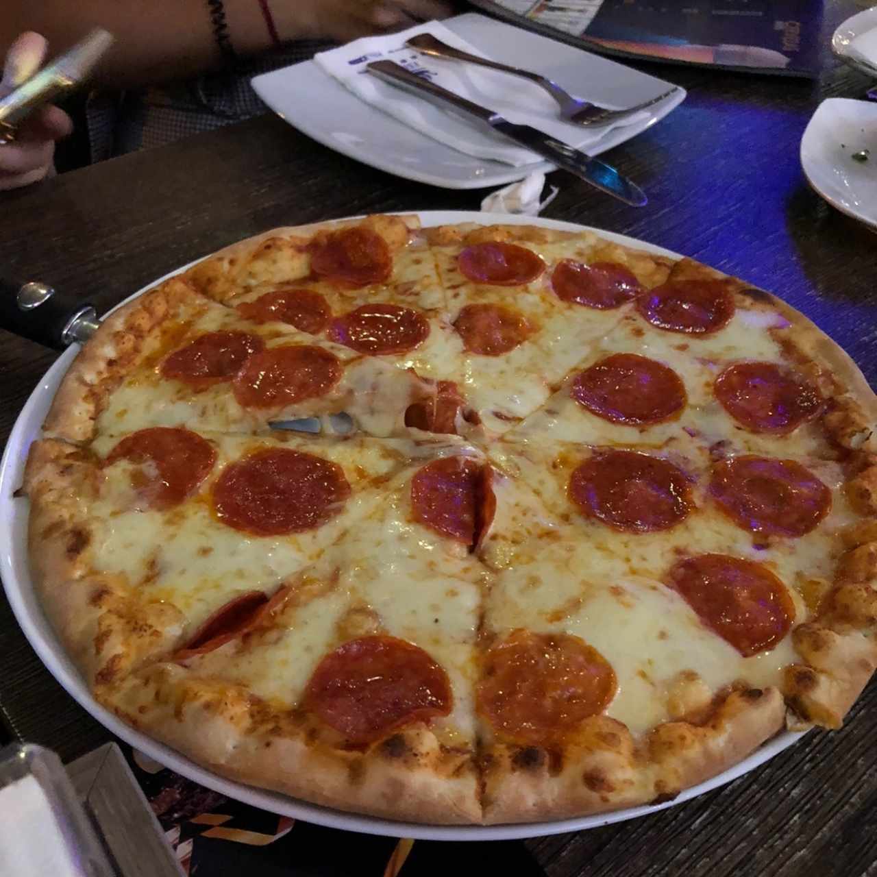 Pizza de pepperoni 