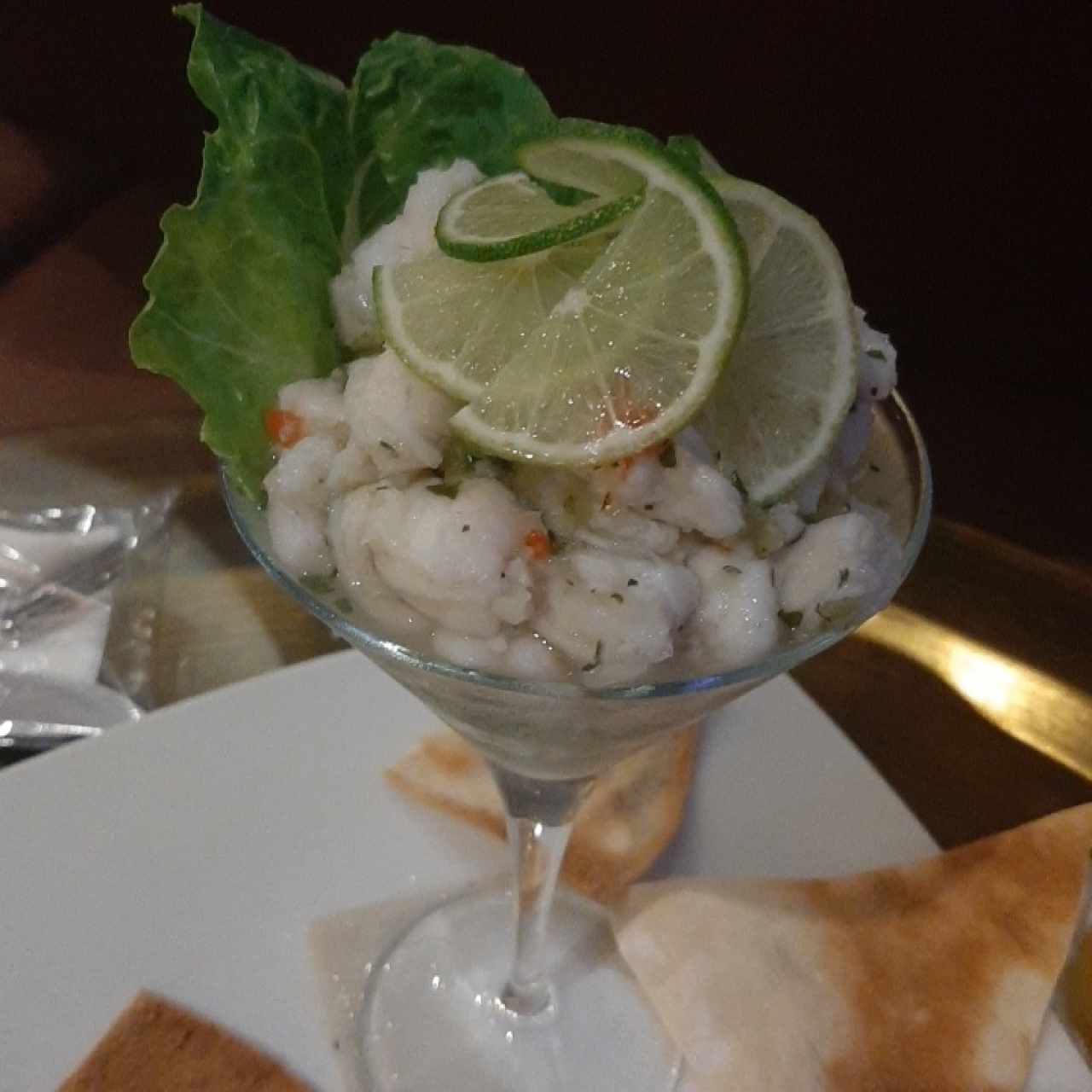 Entradas Internacionales - Ceviche de Corvina