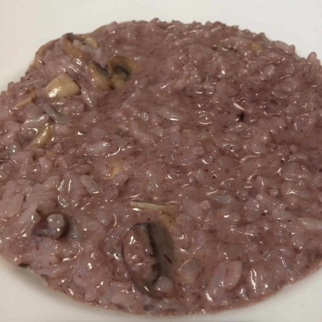 risotto de hongos