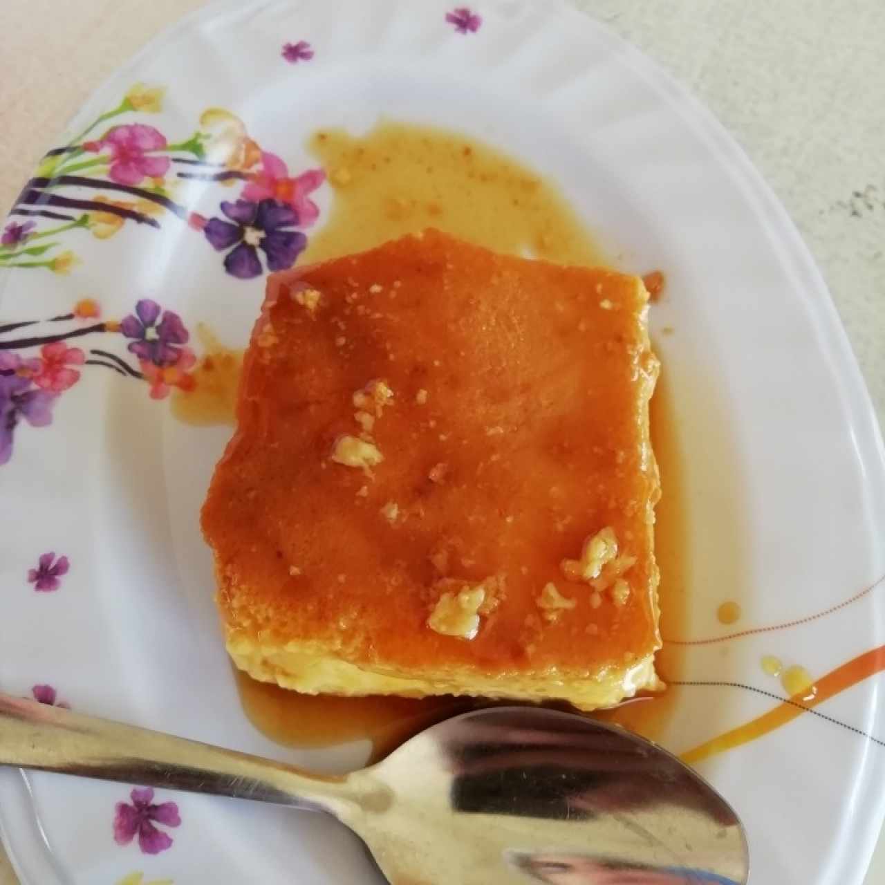 Flan de caramelo