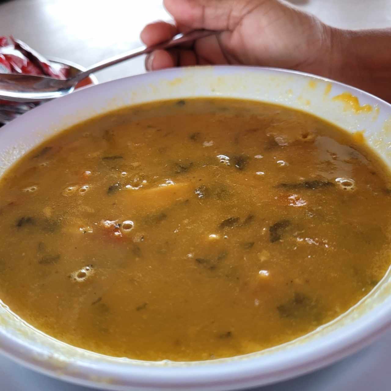 sopa de mariscos