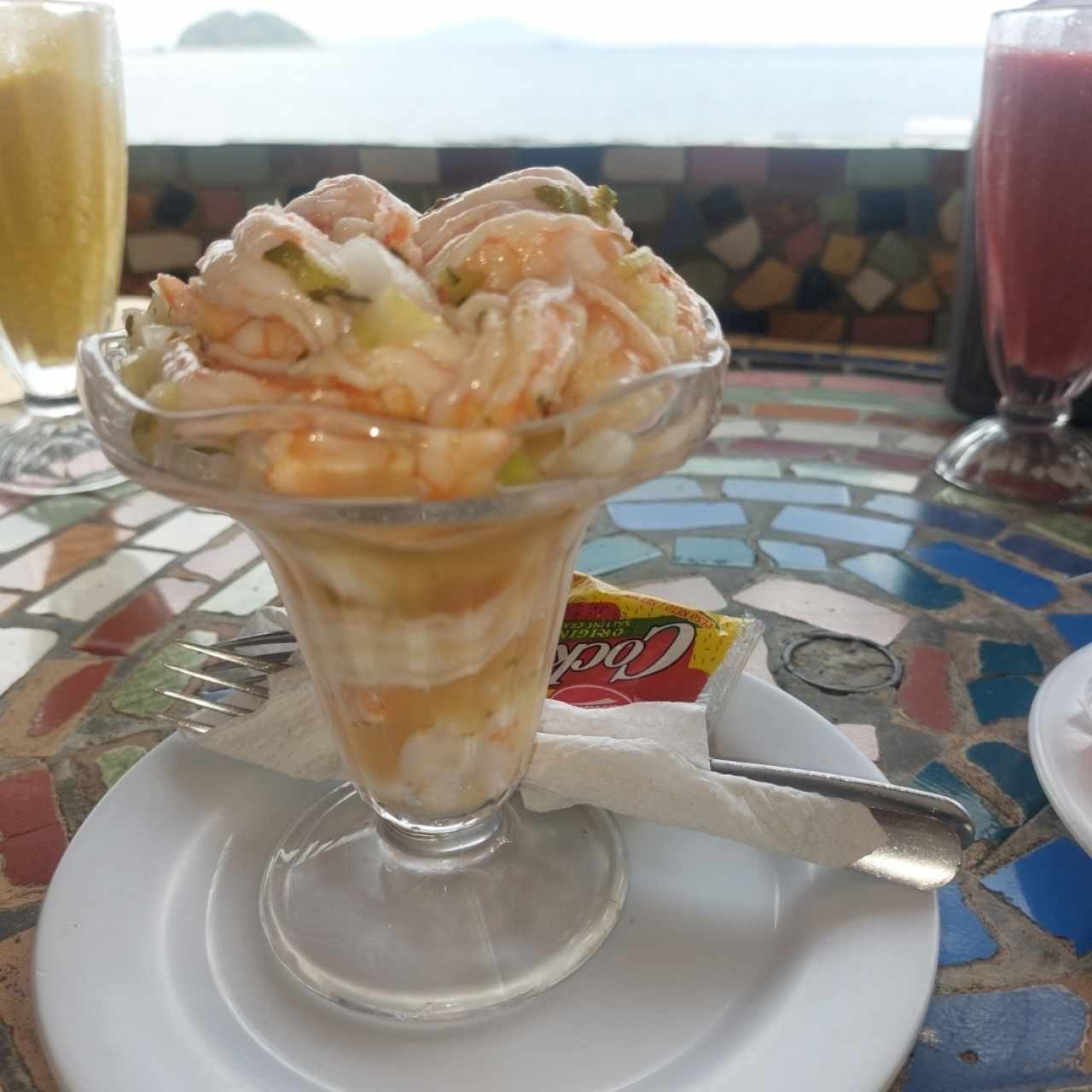 ceviche de camarones