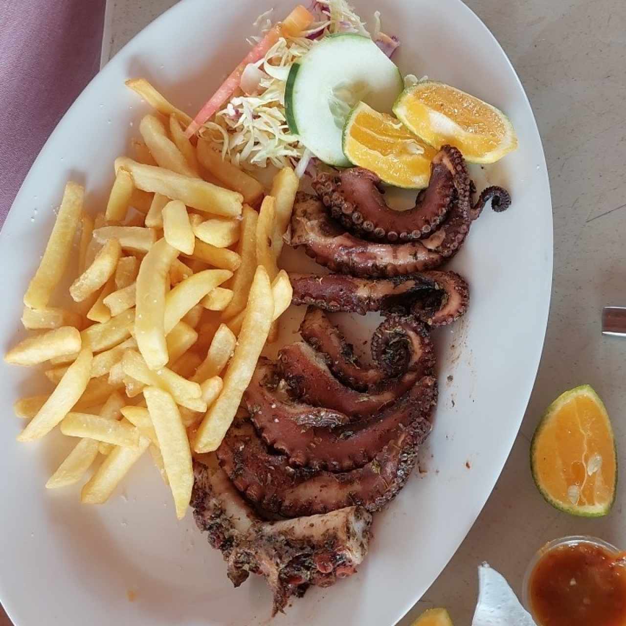 Pulpo a la plancha