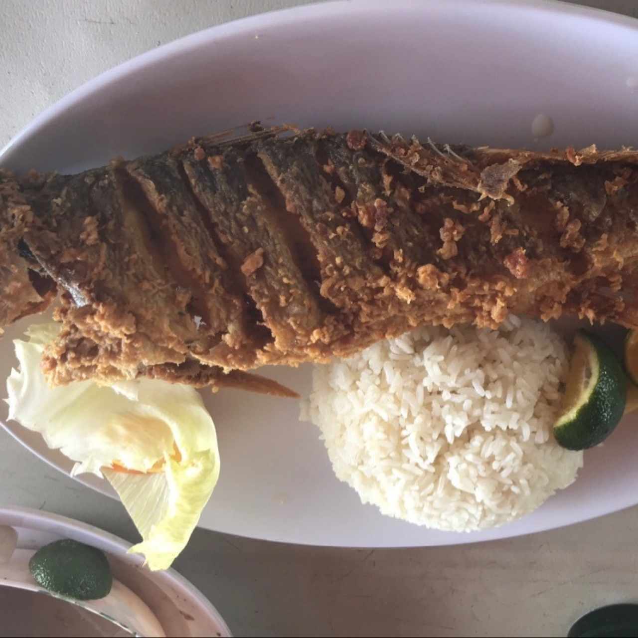 corvina con arroz