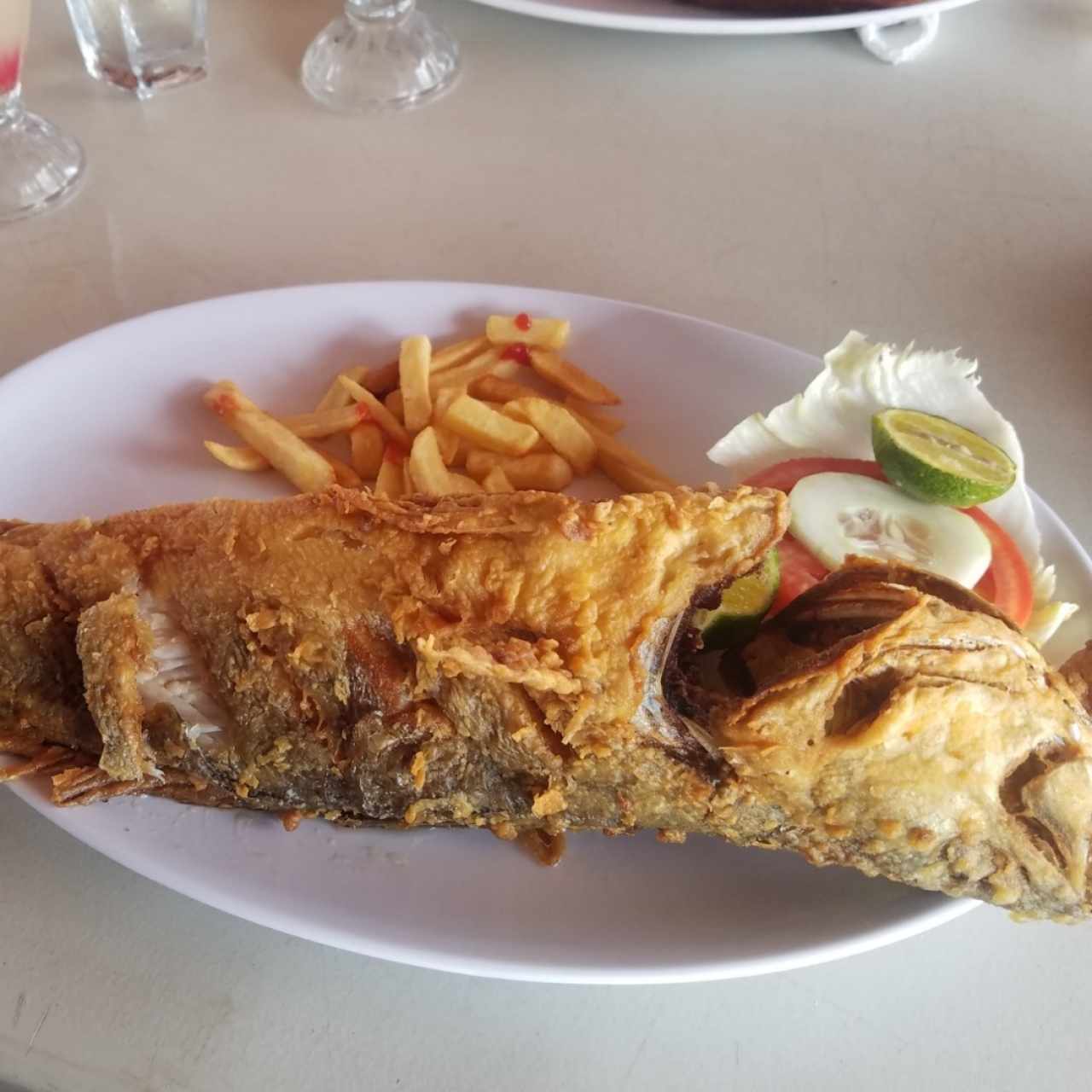 pescado frito