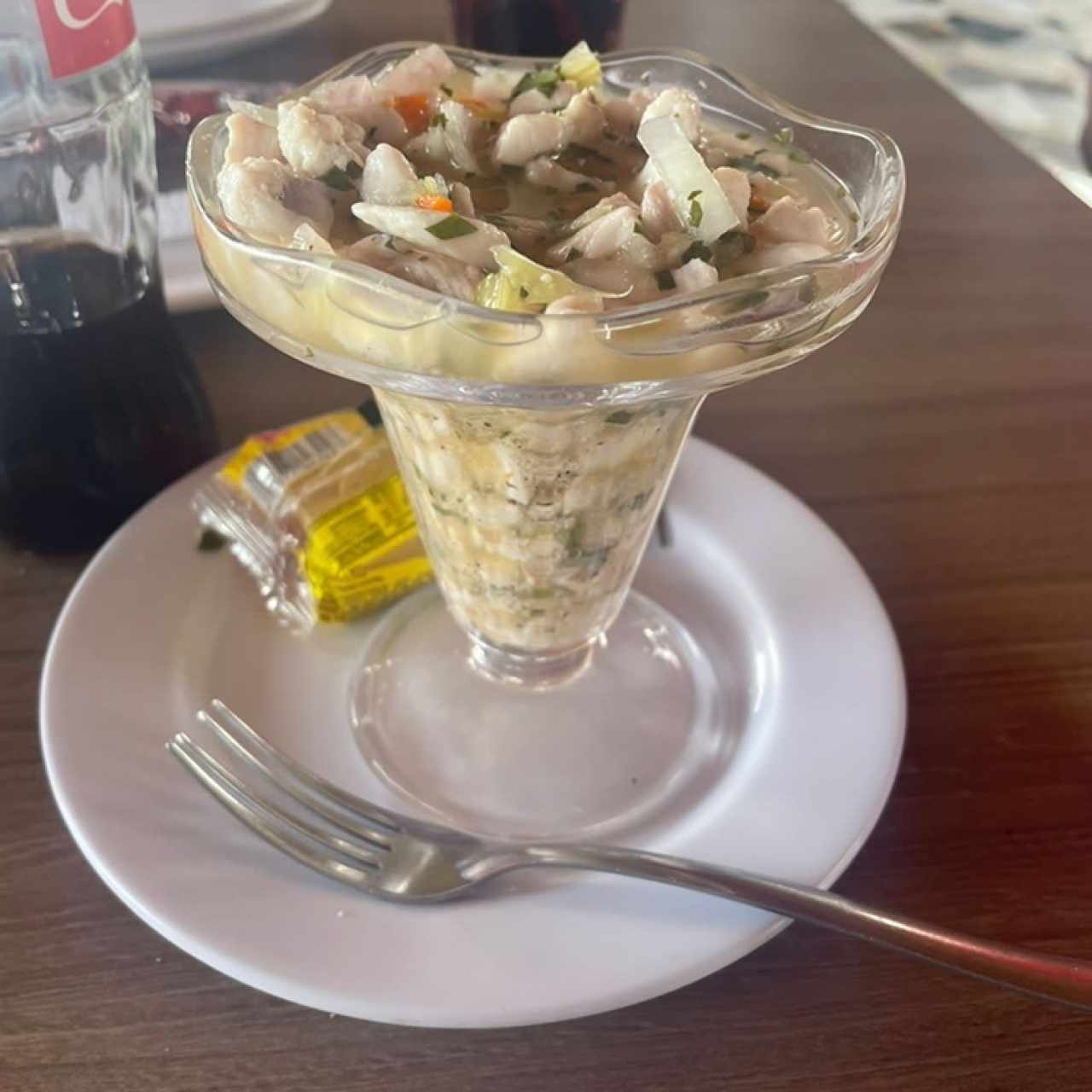 Ceviche de corvina 