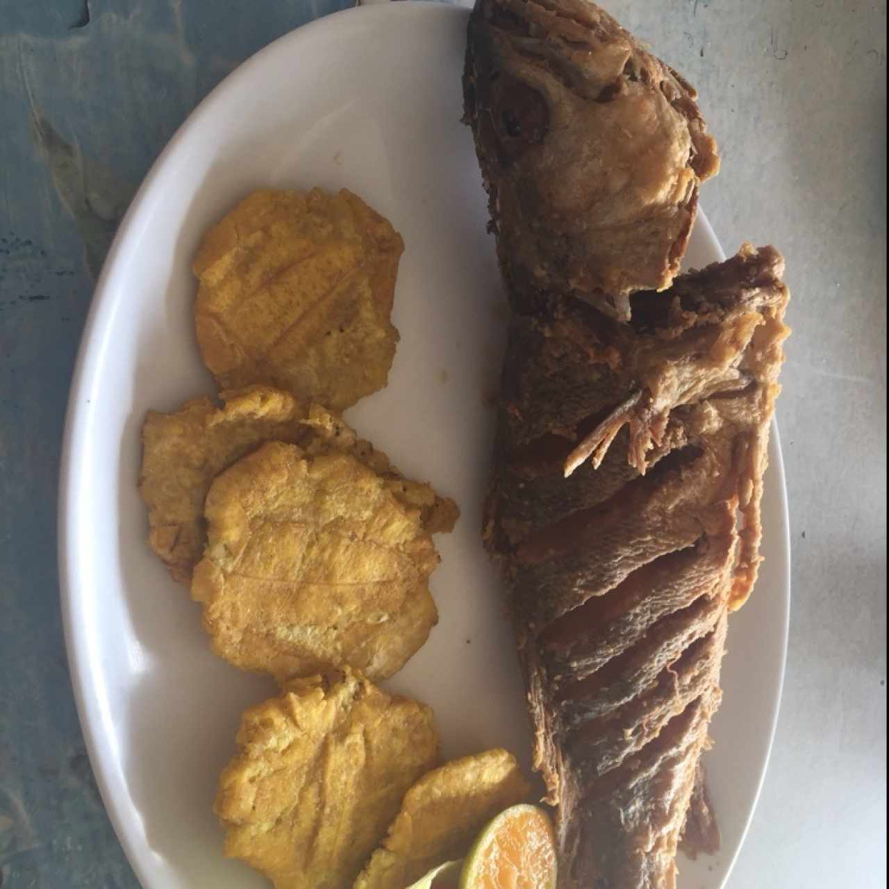 pescado frito