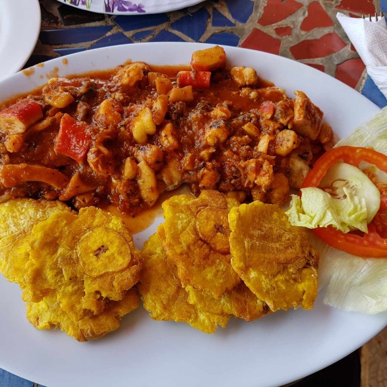 filete de corvina a la veramar