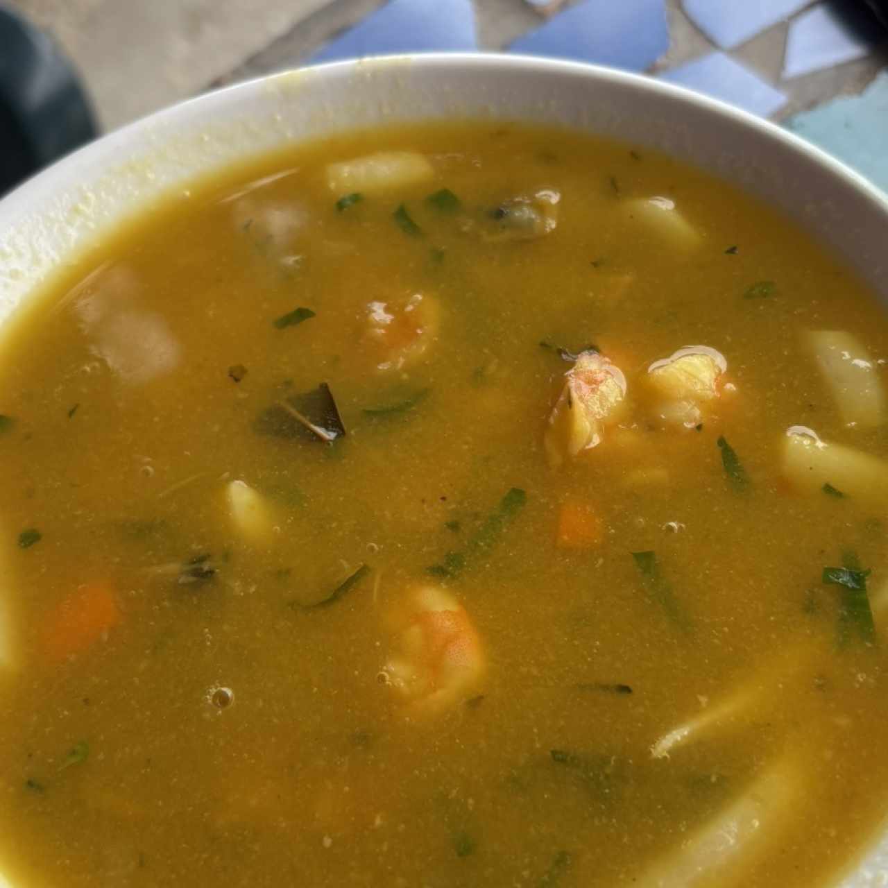 Mariscos - Sopa de Mariscos