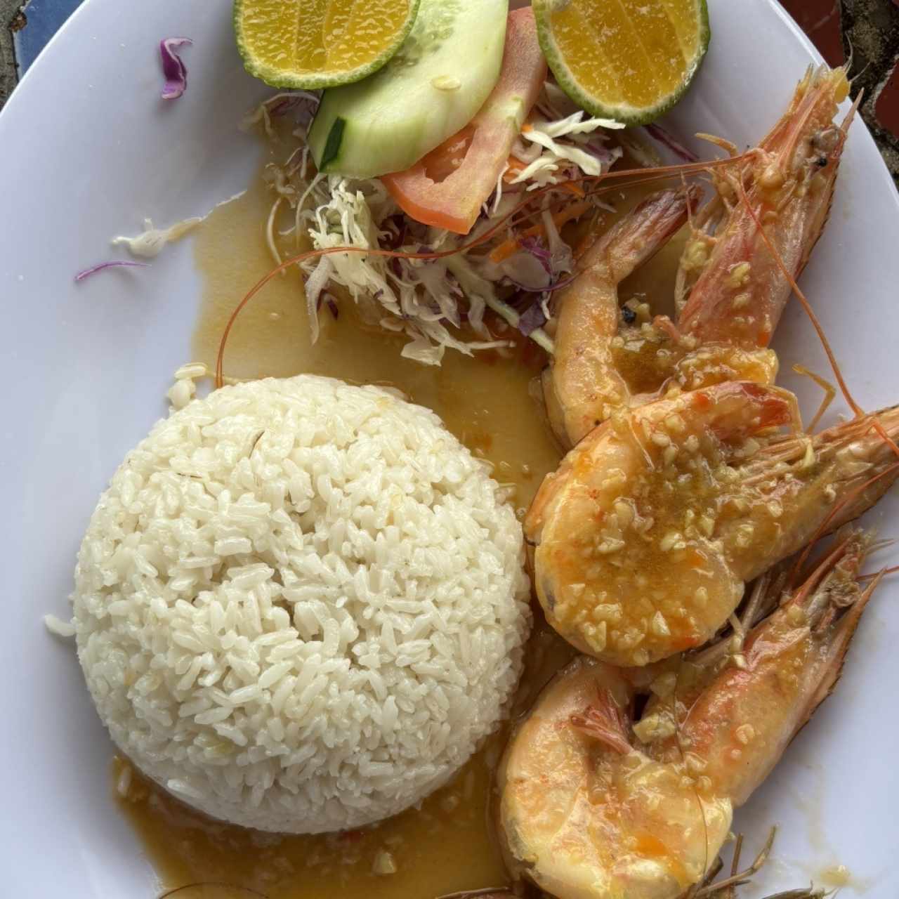 Mariscos - Langostinos Al Ajillo