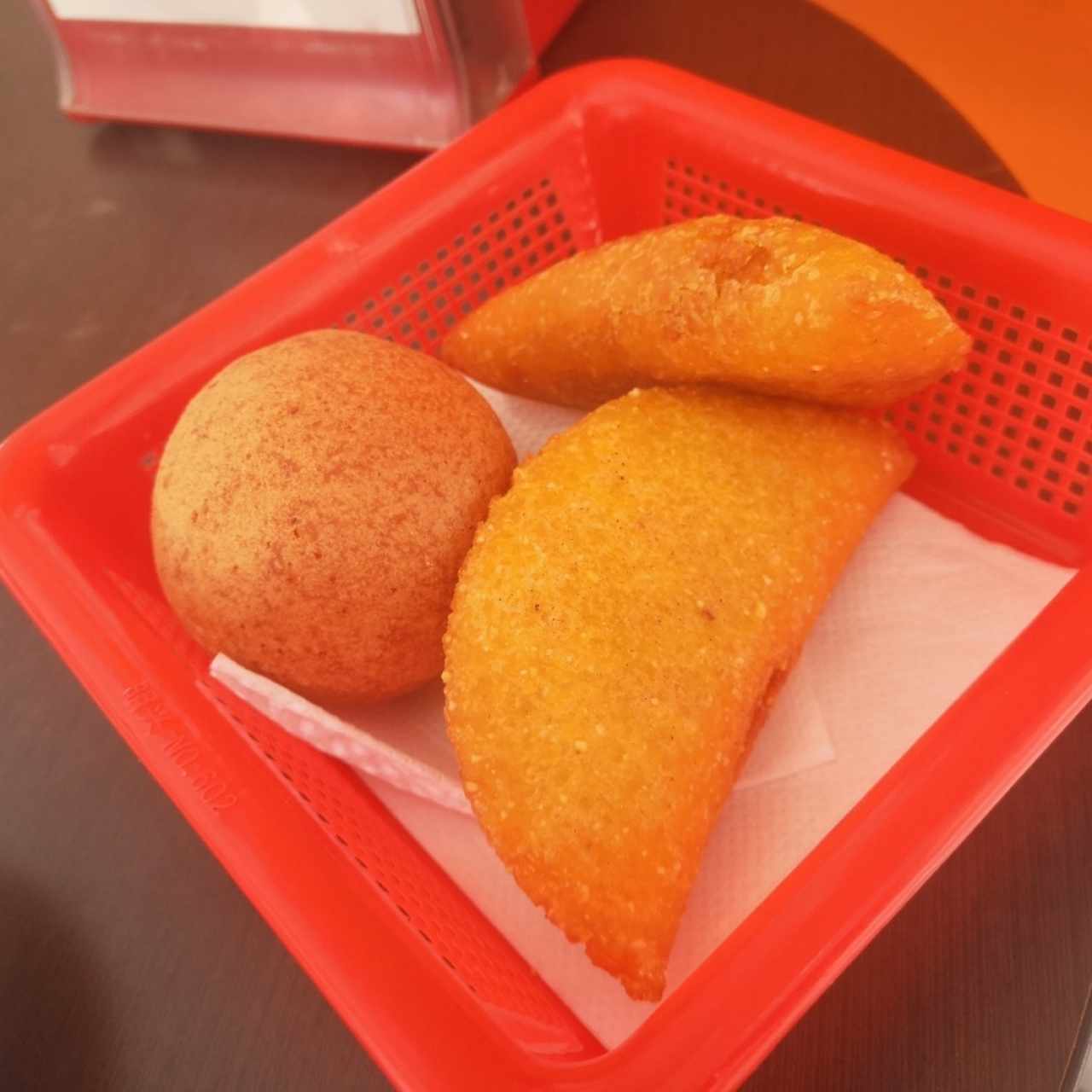 Empanadas y buñuelo